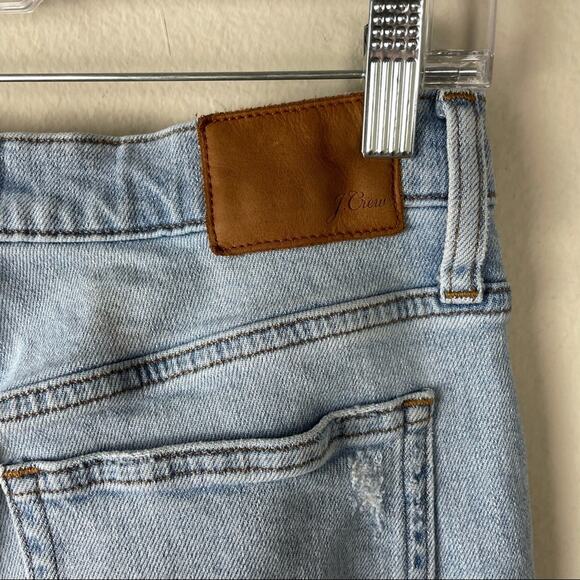 J. Crew Light Wash Slim Boyfriend Jeans Pants Bottoms Women's size 26 - Picture 9 of 10